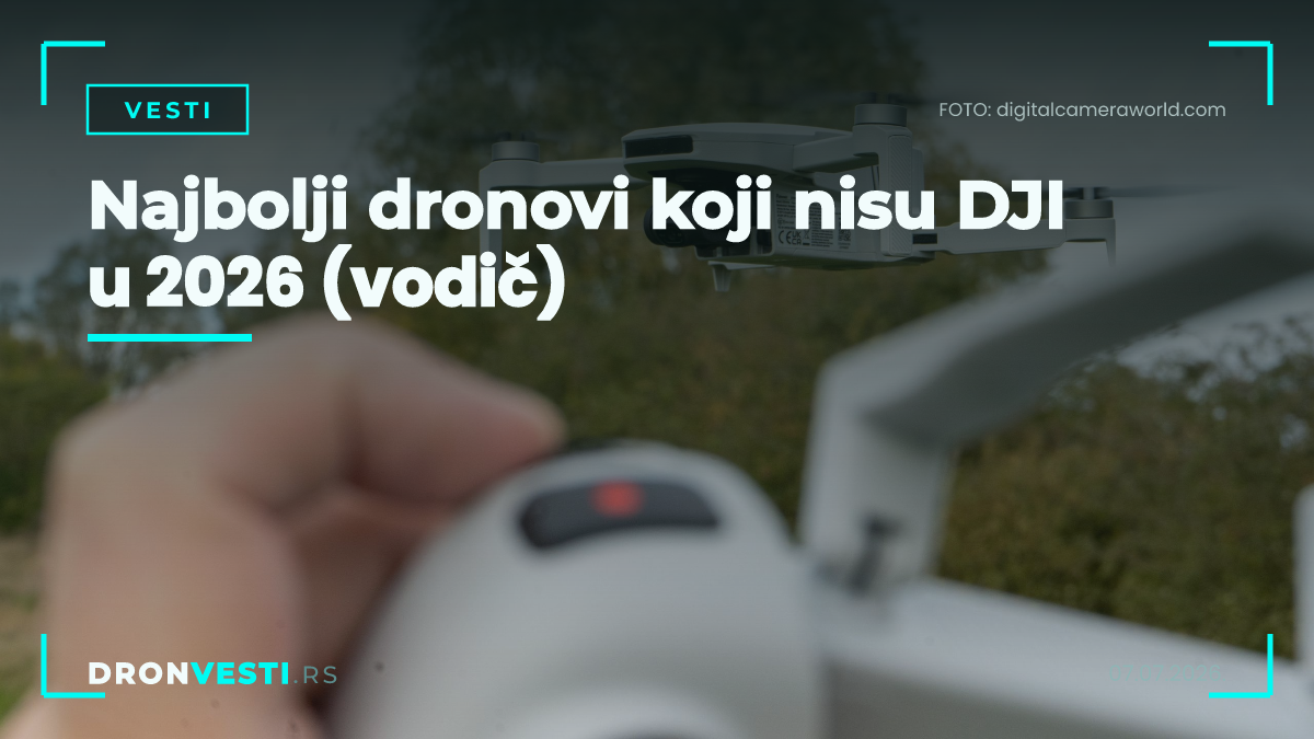 Alternativa DJI dronu 2026 — Autel EVO, HoverAir i Potensic Atom 2