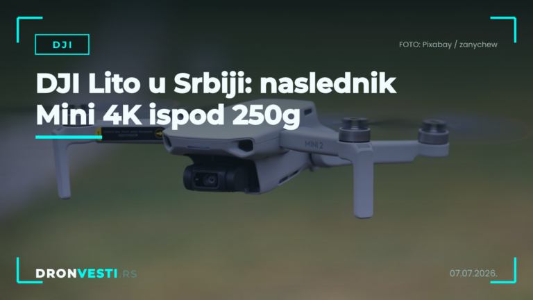 DJI Lito u Srbiji: naslednik Mini 4K ispod 250g