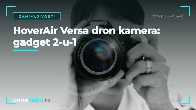 HoverAir Versa dron kamera — hibridni uređaj kamera i dron