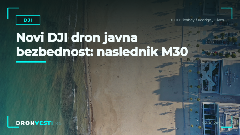 Novi DJI dron javna bezbednost: naslednik M30