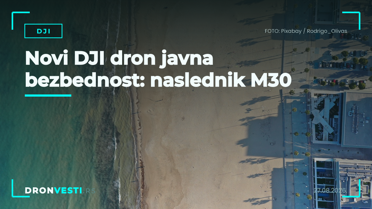 Novi DJI dron javna bezbednost: naslednik M30