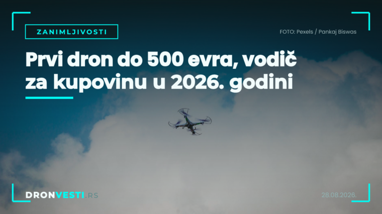 DJI Mini 2 SE kao prvi dron za početnike, letenje u prirodi