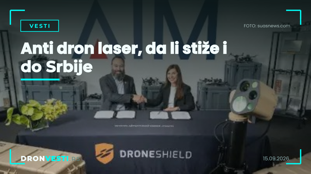 anti dron laser na sistemu zaštite aerodroma u Srbiji