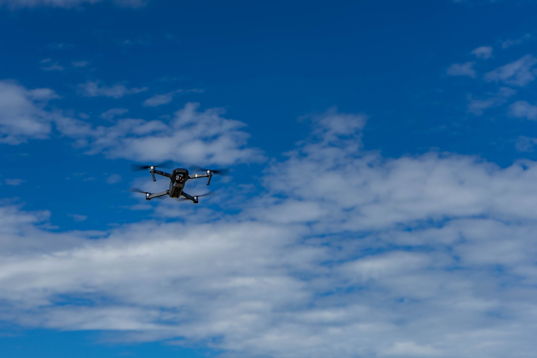 dron u nacionalnom parku iznad šume u Srbiji
