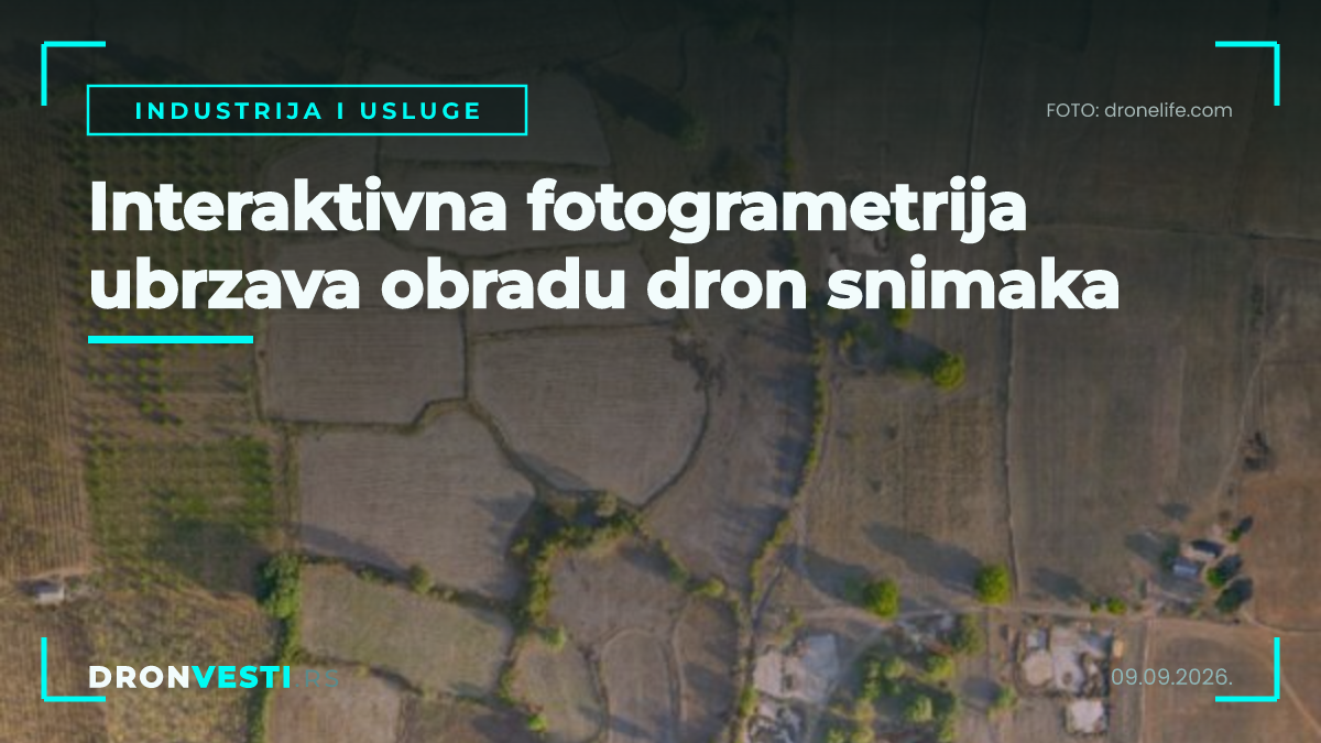 Interaktivna fotogrametrija u obradi dron snimaka