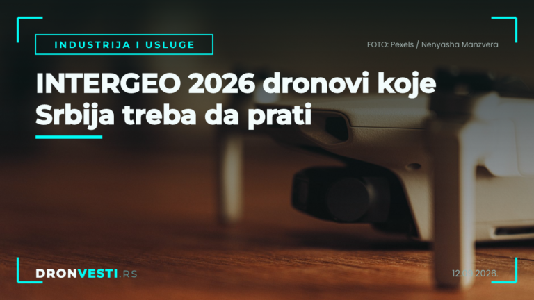 INTERGEO 2026 dronovi i mapiranje za profesionalne operatere u Srbiji