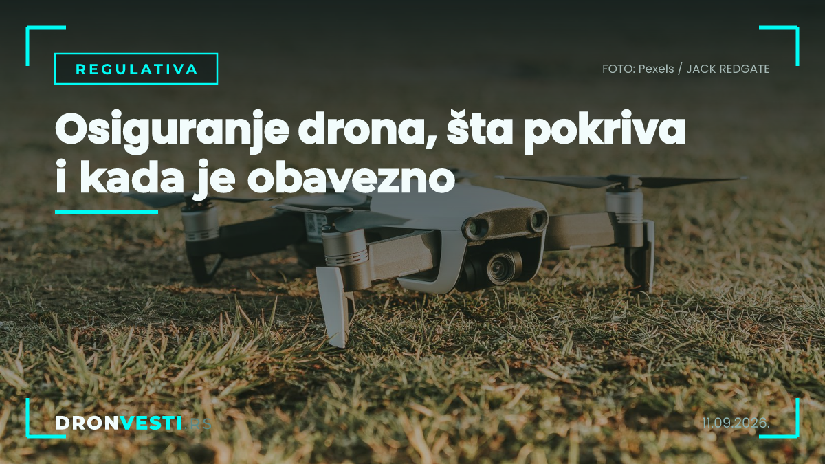 osiguranje drona u Srbiji, pilot i dokumentacija pre leta