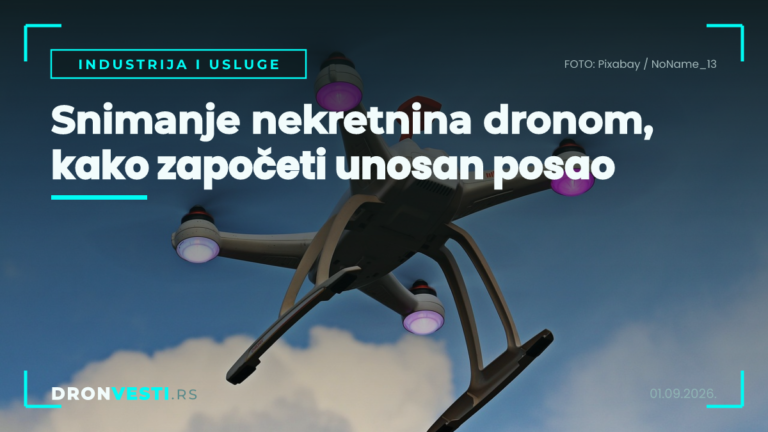 Profesionalno snimanje nekretnina dronom za prodaju luksuzne vile