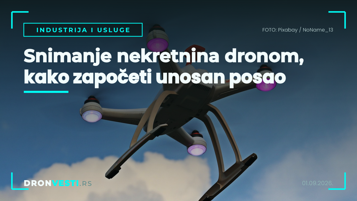 Profesionalno snimanje nekretnina dronom za prodaju luksuzne vile