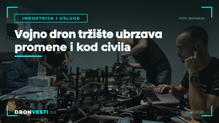 vojno dron tržište i rast vrednosti taktičkih dronova