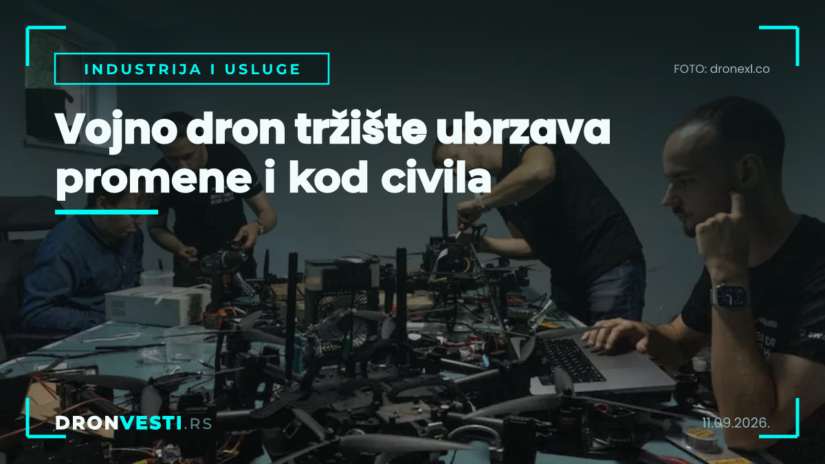 vojno dron tržište i rast vrednosti taktičkih dronova