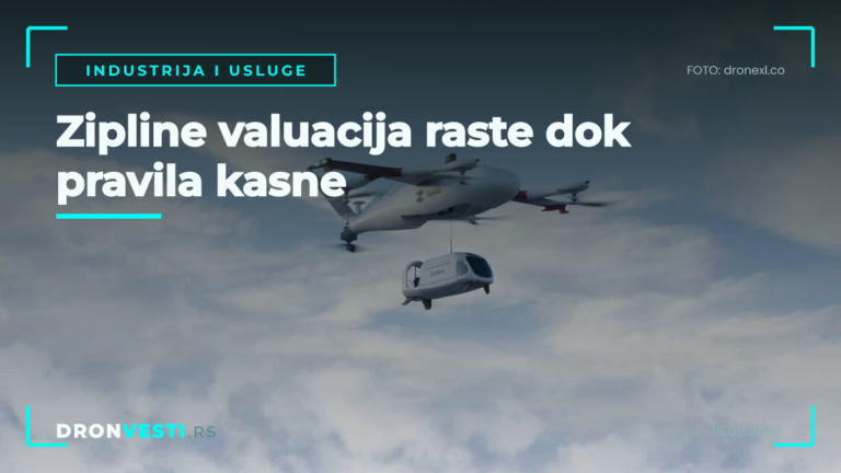 Zipline valuacija i dostava dronovima u fokusu