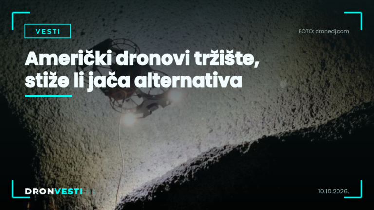američki dronovi tržište i industrijski dron za inspekcije