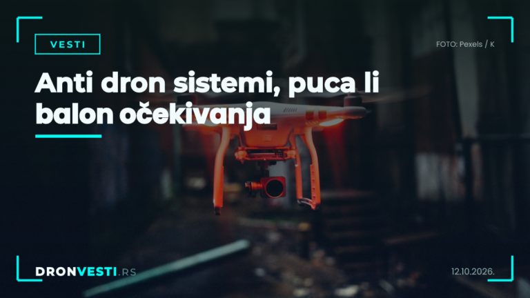 anti dron sistemi na industrijskom objektu