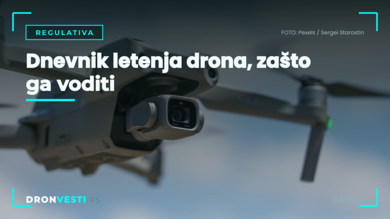 dnevnik letenja drona, upis podataka posle leta
