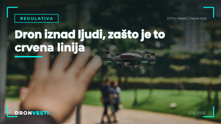 dron iznad ljudi i bezbedne alternative za snimanje događaja