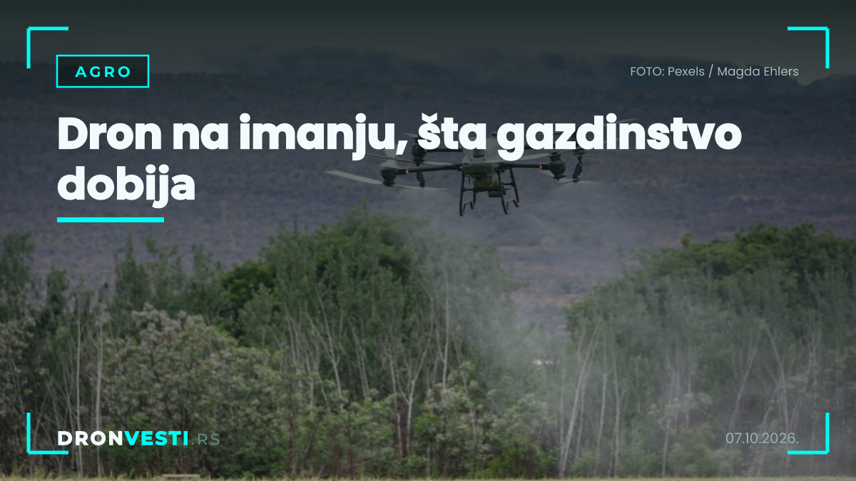 dron na imanju, pregled stoke, ograde i njiva na gazdinstvu