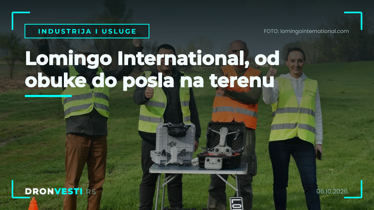Lomingo International dron trening centar i terenske usluge