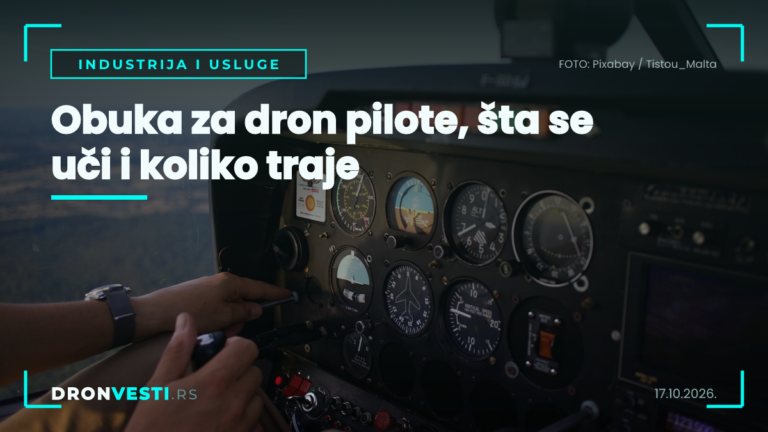 obuka za dron pilote na poligonu u Srbiji